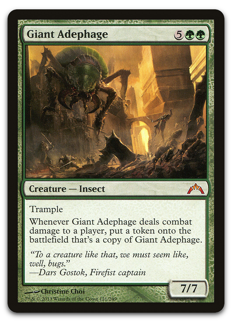 Giant Adephage (Gatecrash)