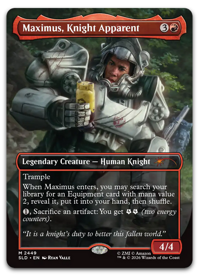 Maximus, Knight Apparent (Secret Lair Drop Series)