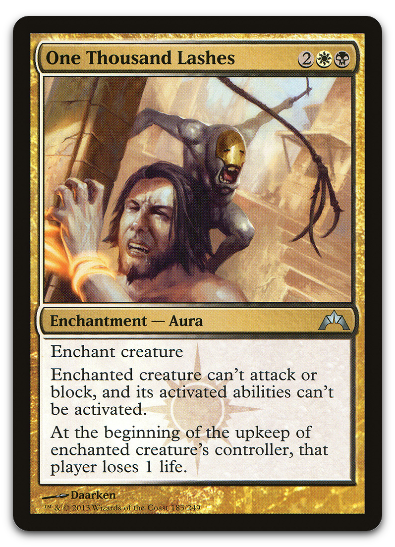 One Thousand Lashes (Gatecrash)