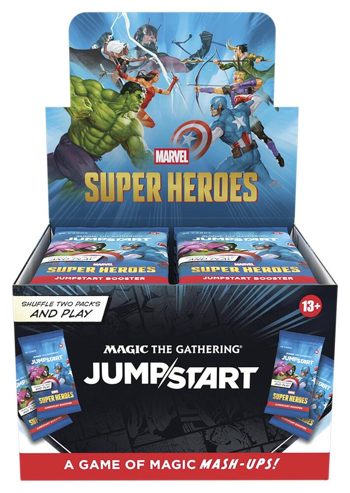 Marvel Super Heroes - Jumpstart Booster Display - Marvel Super Heroes (MSH)