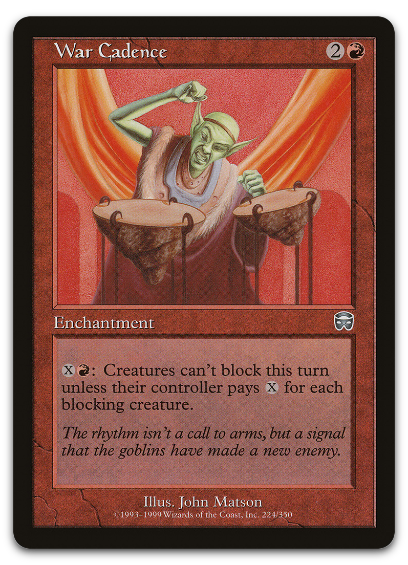 War Cadence (Mercadian Masques)