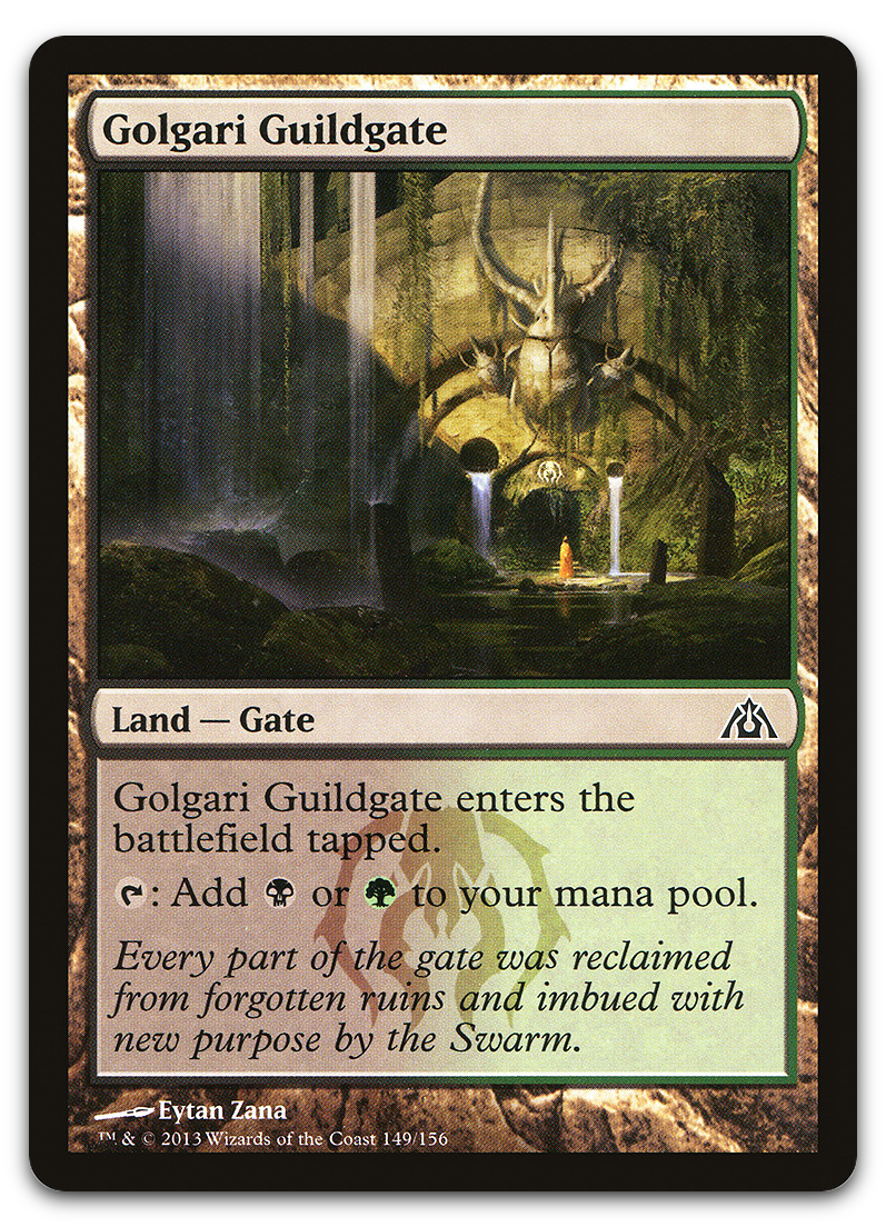 Golgari Guildgate (Dragon's Maze)