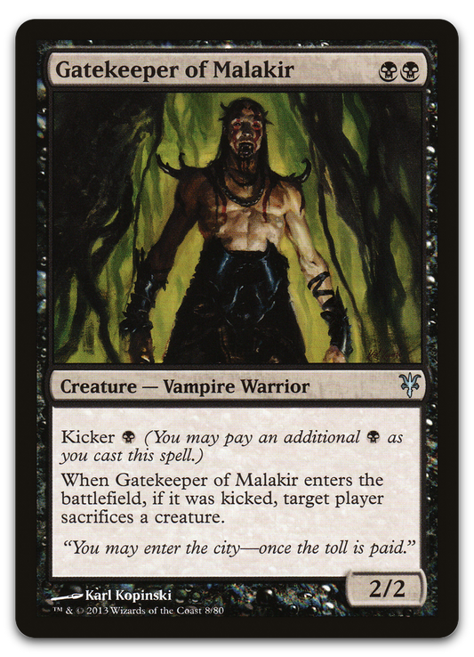 Gatekeeper of Malakir (Duel Decks: Sorin vs. Tibalt)