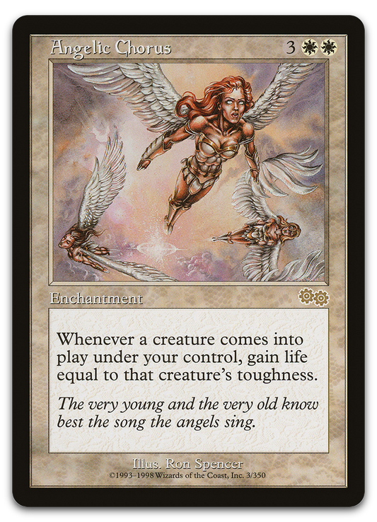 Angelic Chorus (Urza's Saga)