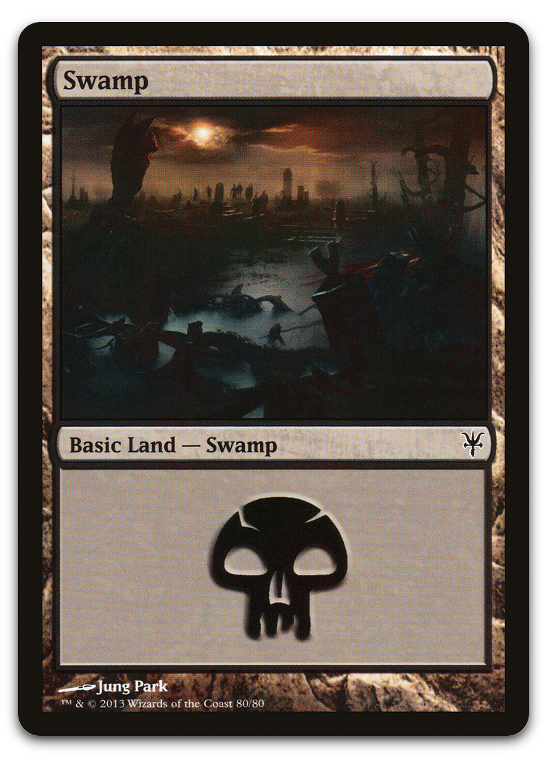 Swamp (80) (Duel Decks: Sorin vs. Tibalt)