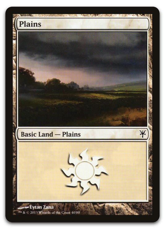 Plains (40) (Duel Decks: Sorin vs. Tibalt)