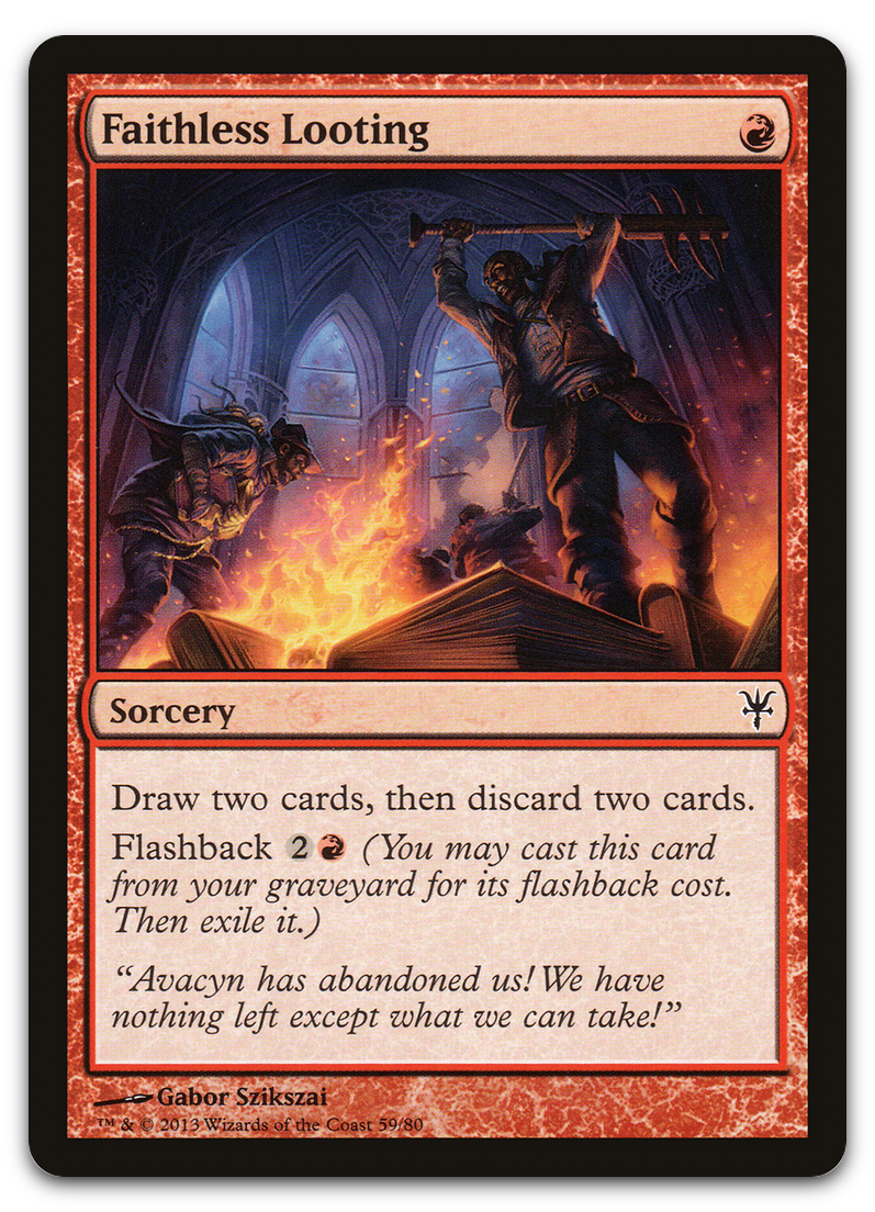 Faithless Looting (Duel Decks: Sorin vs. Tibalt)
