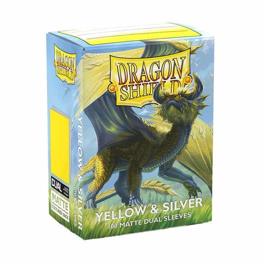 Dragon Shield Dual Matte : Yellow / Silver