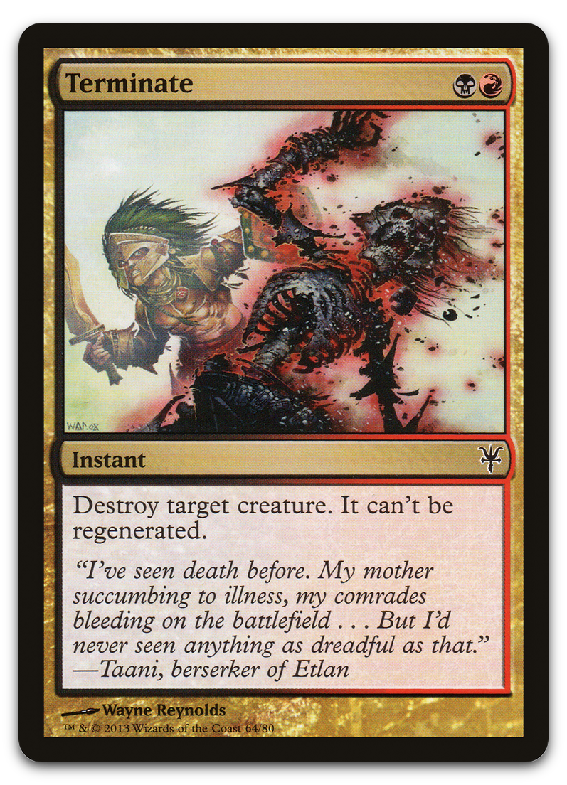 Terminate (Duel Decks: Sorin vs. Tibalt)