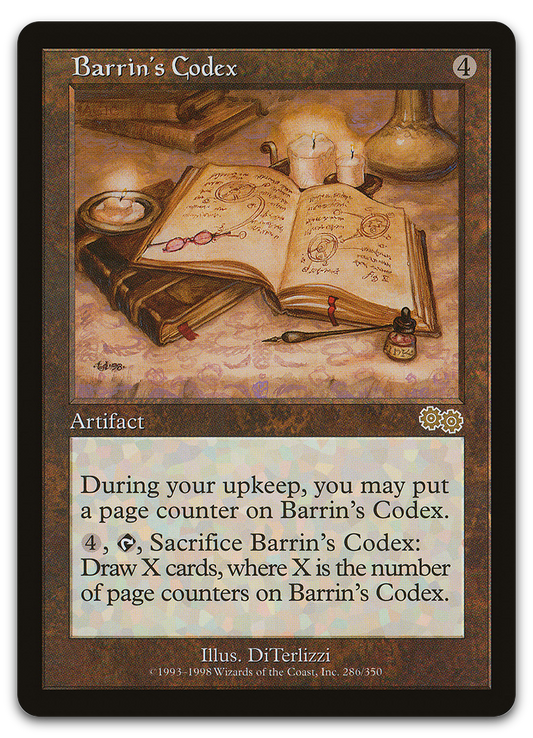 Barrin's Codex (Urza's Saga)