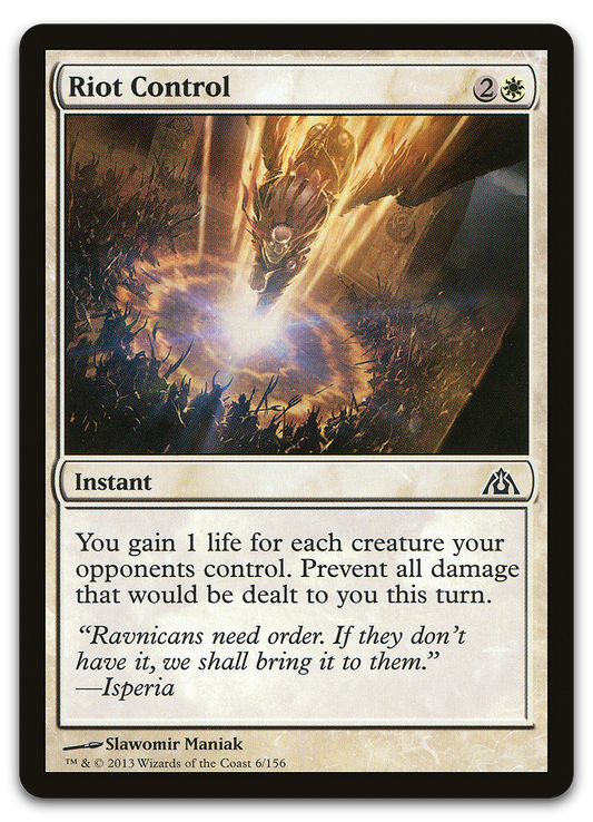 Riot Control (Dragon's Maze)