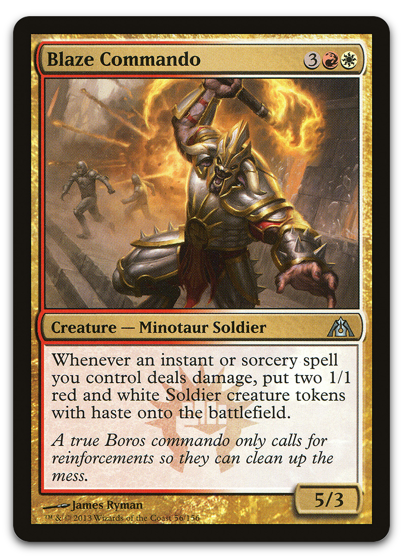 Blaze Commando (Dragon's Maze)