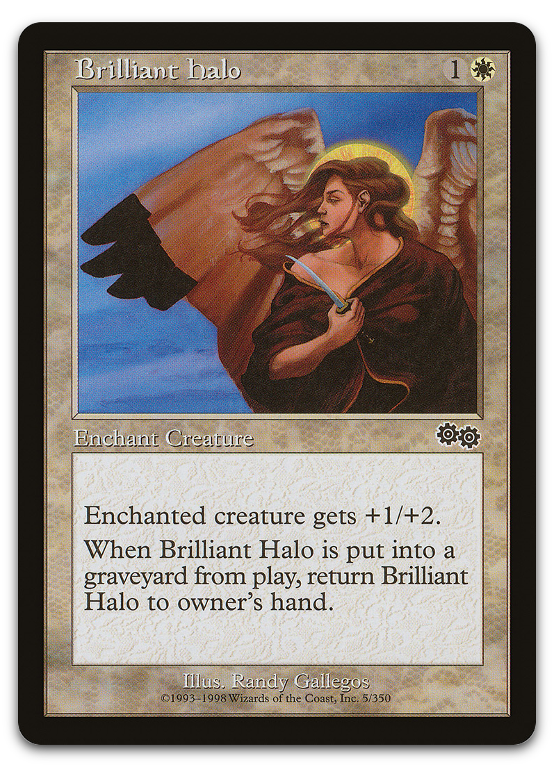 Brilliant Halo (Urza's Saga)