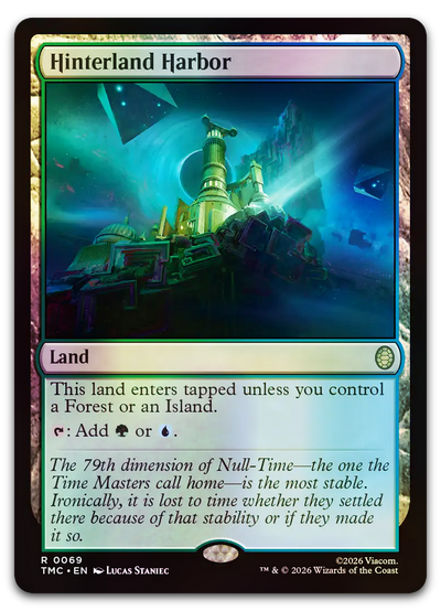 Hinterland Harbor (Surge Foil) (Commander: Teenage Mutant Ninja Turtles)