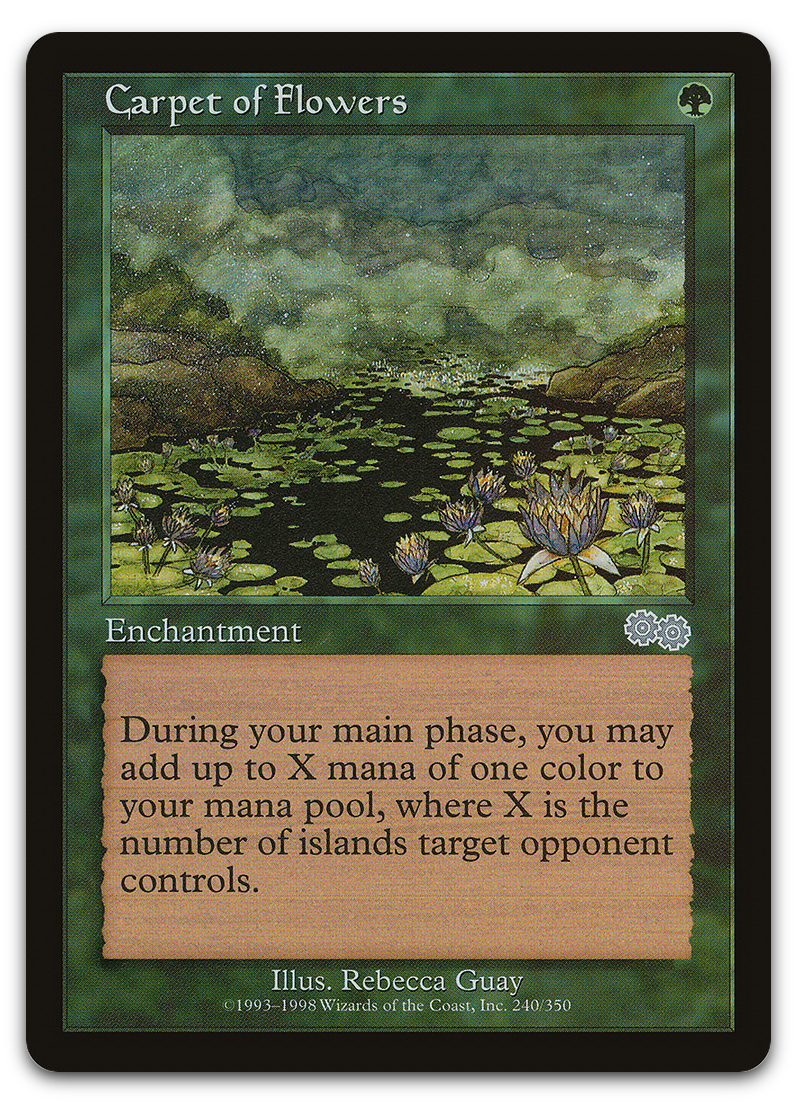 Carpet of Flowers (Urza's Saga)