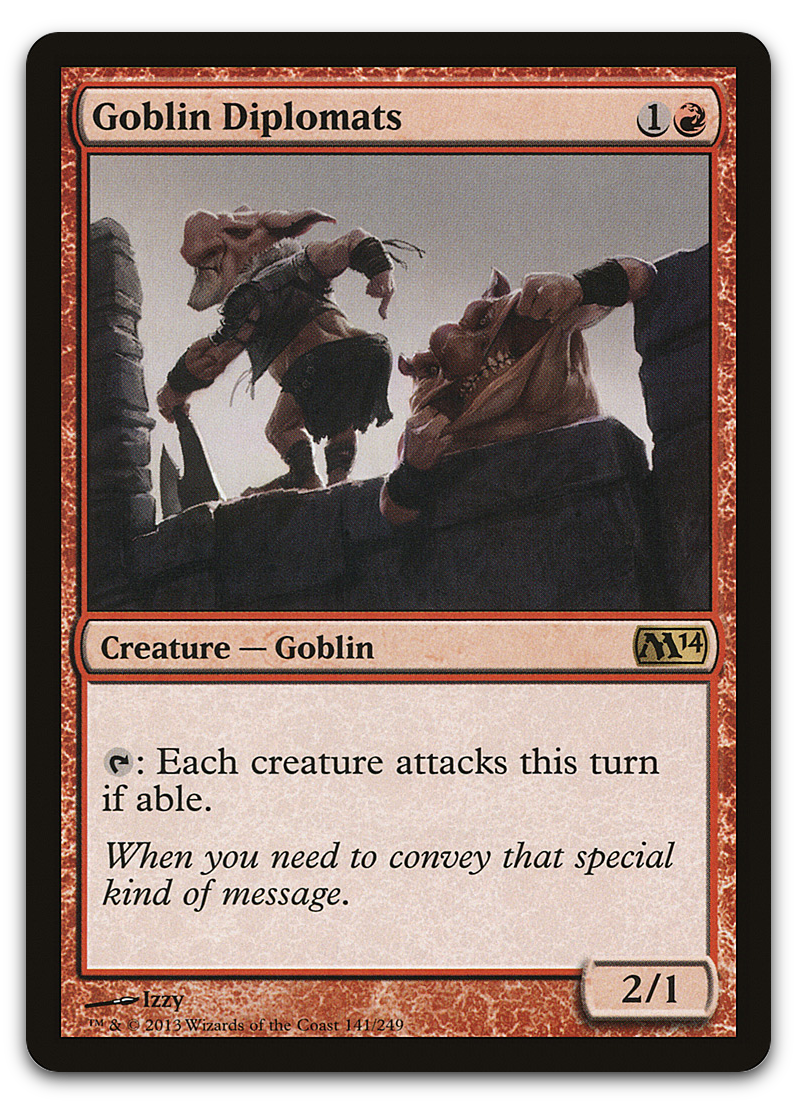 Goblin Diplomats (Magic 2014 (M14))