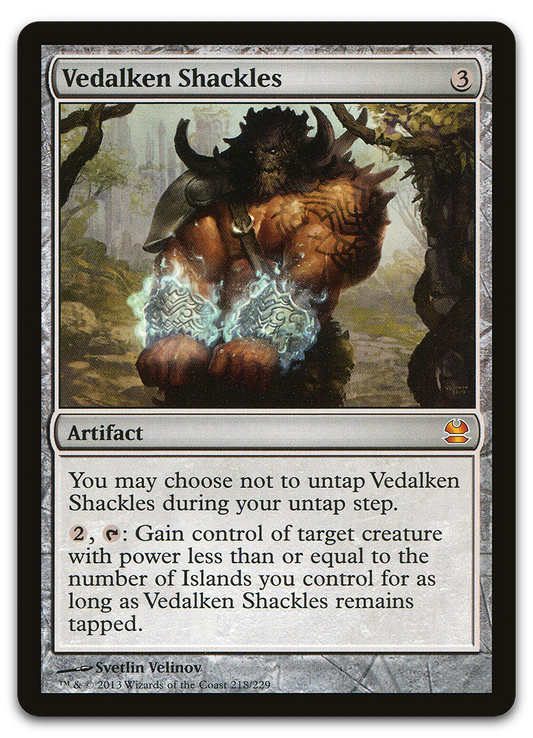 Vedalken Shackles (Modern Masters)