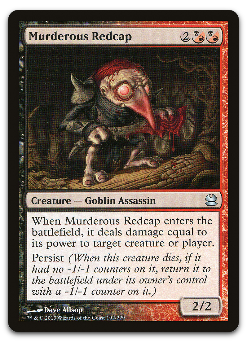 Murderous Redcap (Modern Masters)