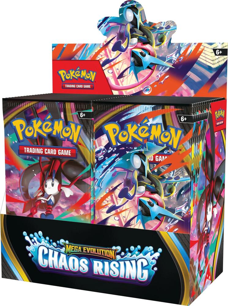 Pokemon TCG - Chaos Rising Booster Box - ME04: Chaos Rising (CRI)