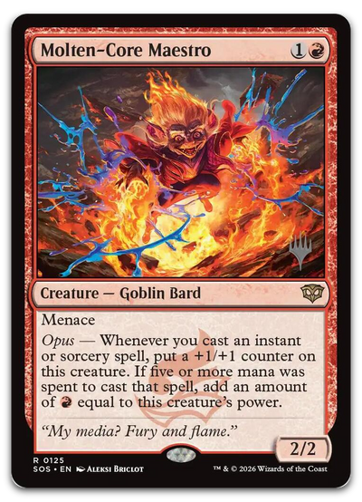 Molten-Core Maestro (Promo Pack: Secrets of Strixhaven)