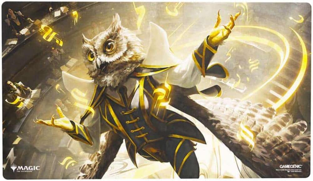 Magic: The Gathering Secrets of Strixhaven Playmat - Stirring Hopesinger - GameGenic Playmats