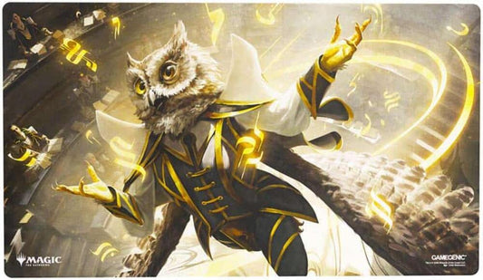 Magic: The Gathering Secrets of Strixhaven Playmat - Stirring Hopesinger - GameGenic Playmats