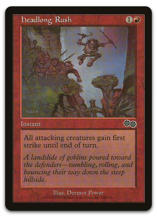 Headlong Rush (Urza's Saga)