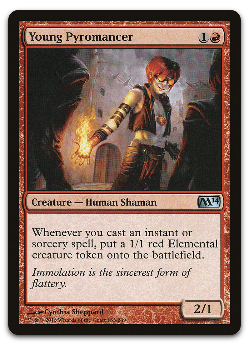 Young Pyromancer (Magic 2014 (M14))