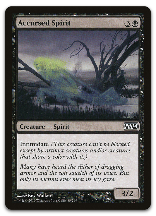 Accursed Spirit (Magic 2014 (M14))