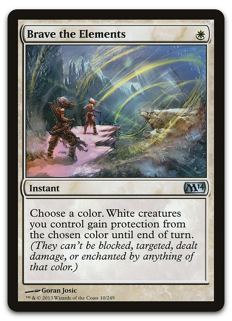 Brave the Elements (Magic 2014 (M14))