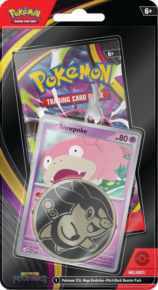 Pokemon TCG - Pitch Black Single Pack Blister [Slowpoke] - ME05: Pitch Black (ME05)