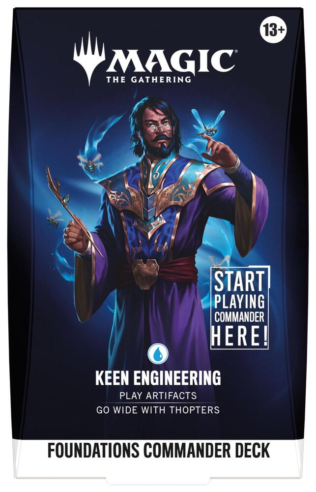 Foundations Starter Commander Deck - Keen Engineering
