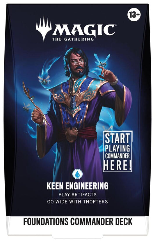 Foundations Starter Commander Deck - Keen Engineering