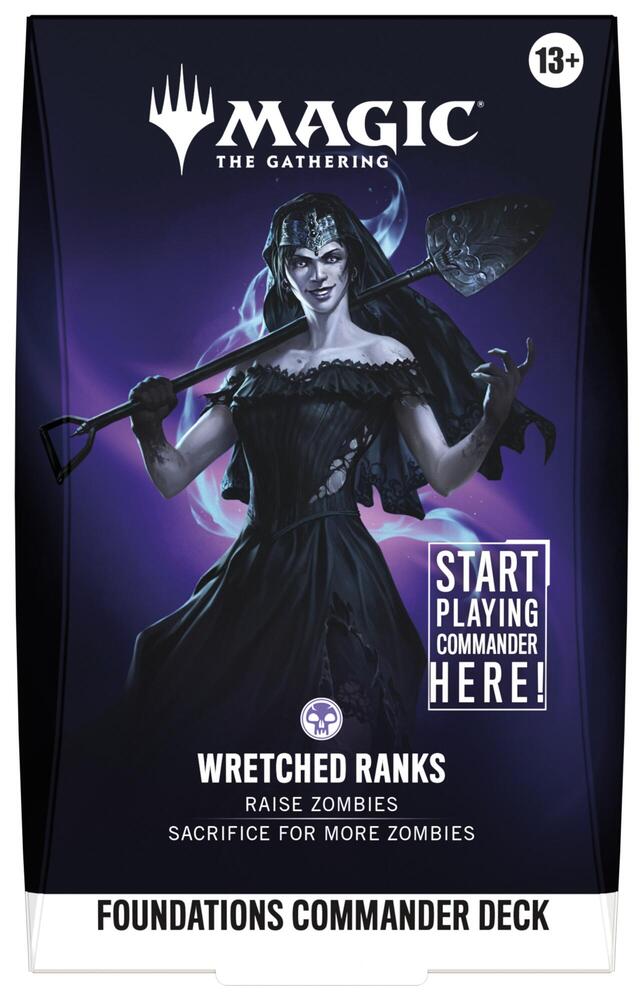 Foundations Starter Commander Deck - Wretched Ranks