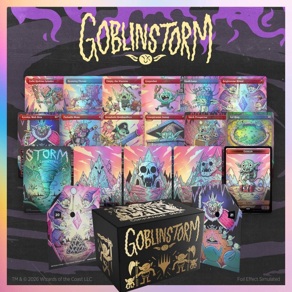Secret Lair Commander Deck: Goblin Storm - Secret Lair Drop Series (SLD)