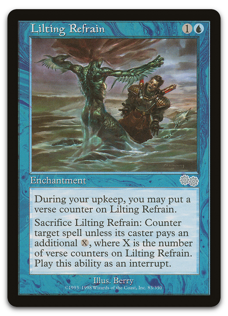 Lilting Refrain (Urza's Saga)