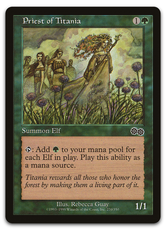 Priest of Titania (Urza's Saga)