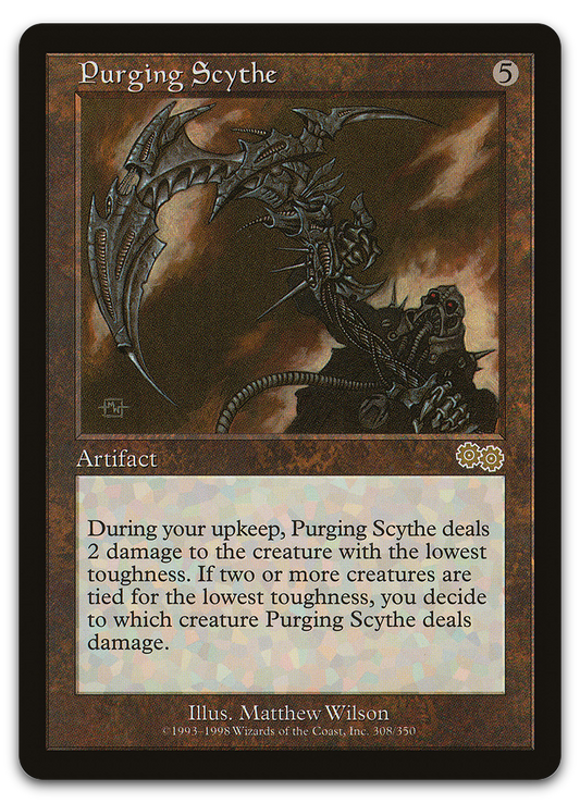 Purging Scythe (Urza's Saga)