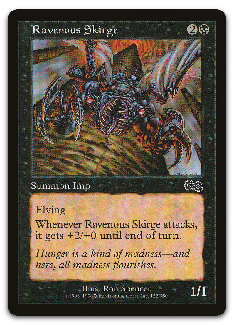 Ravenous Skirge (Urza's Saga)