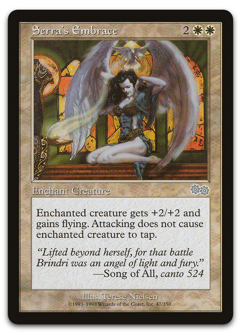 Serra's Embrace (Urza's Saga)