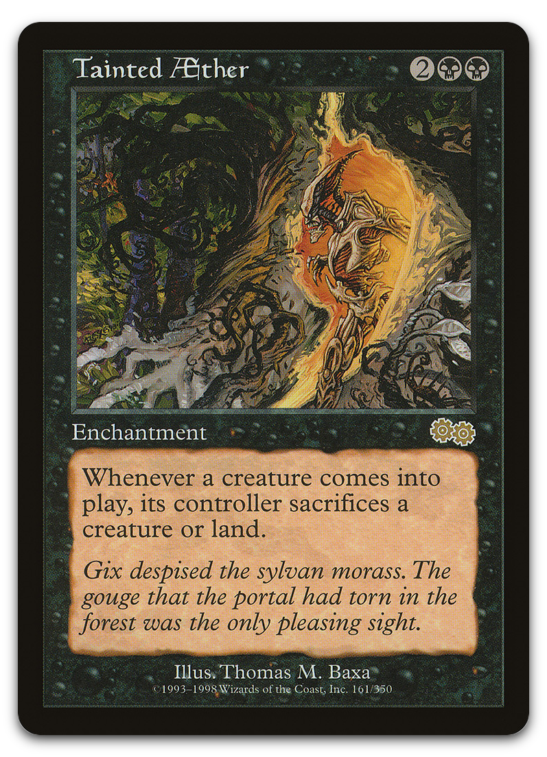 Tainted Aether (Urza's Saga)