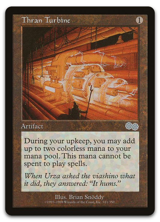 Thran Turbine (Urza's Saga)