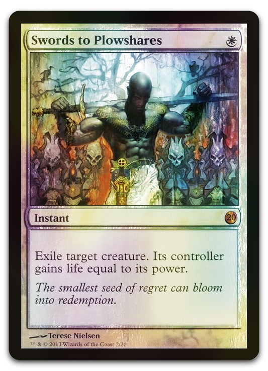 Swords to Plowshares (From the Vault: Twenty)