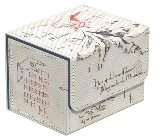 MTG The Hobbit - Sidewinder 100+ Xenoskin Deck Box - Thror's Map - Ultimate Guard Deck Boxes