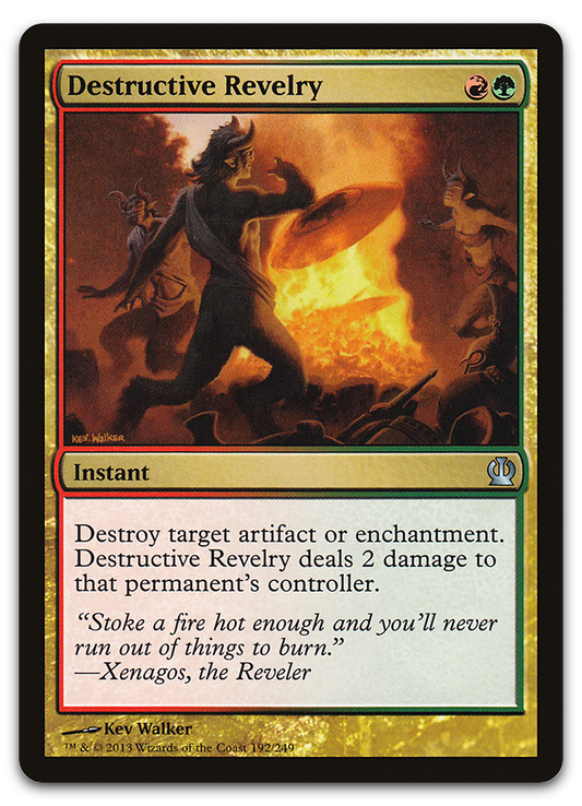 Destructive Revelry (Theros)