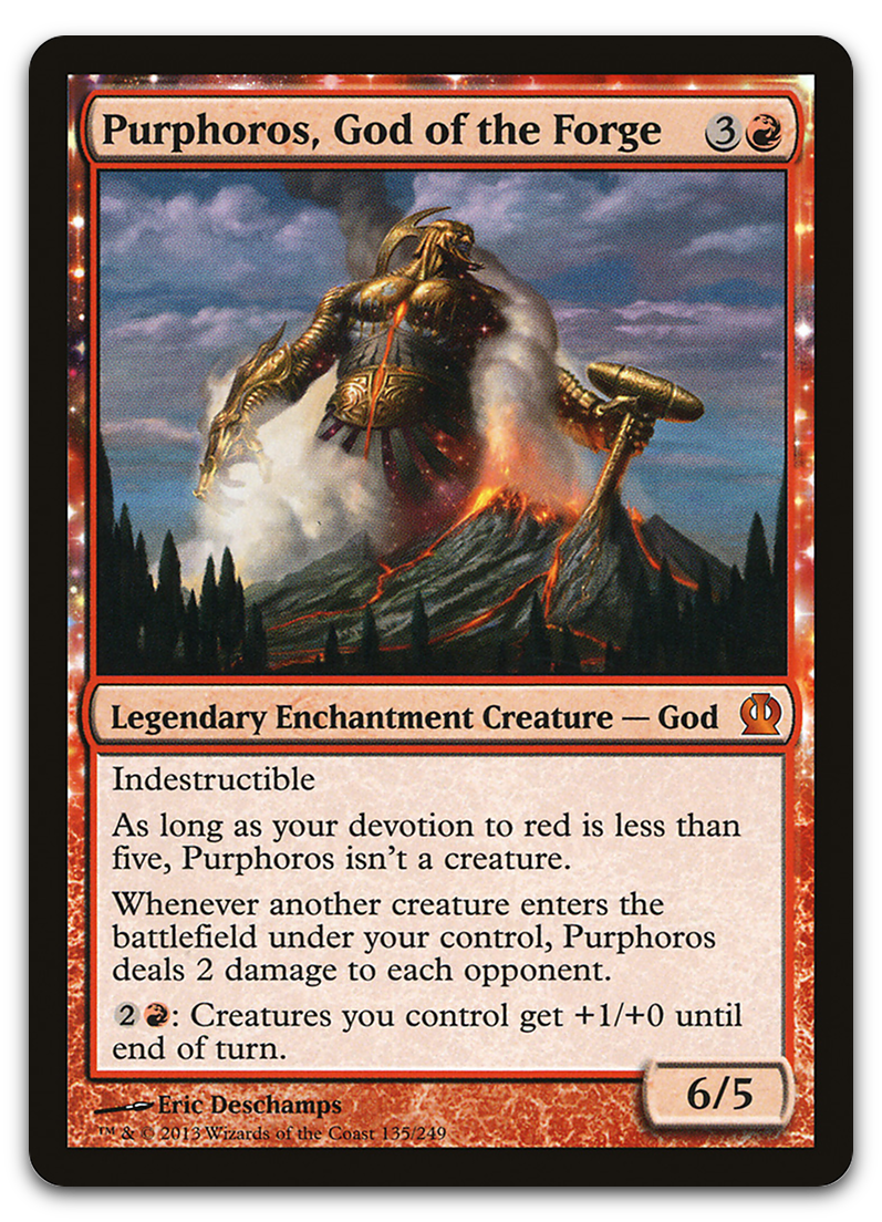 Purphoros, God of the Forge (Theros)