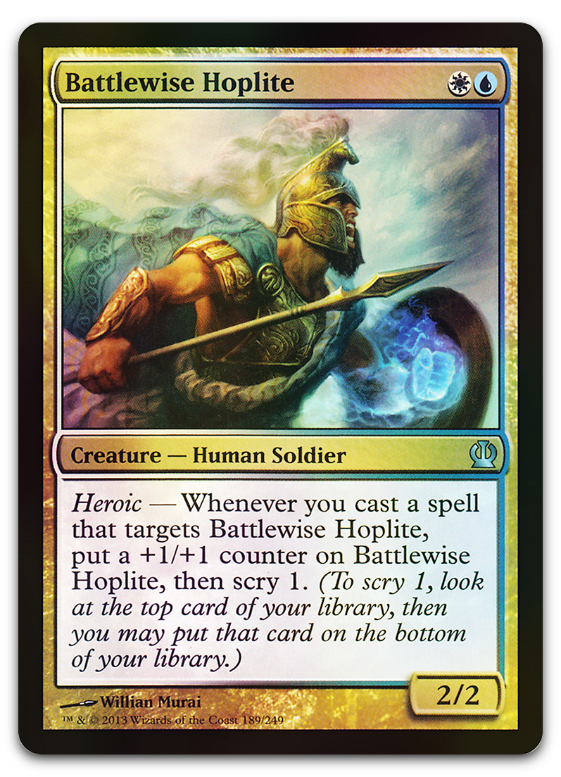 Battlewise Hoplite (Theros)