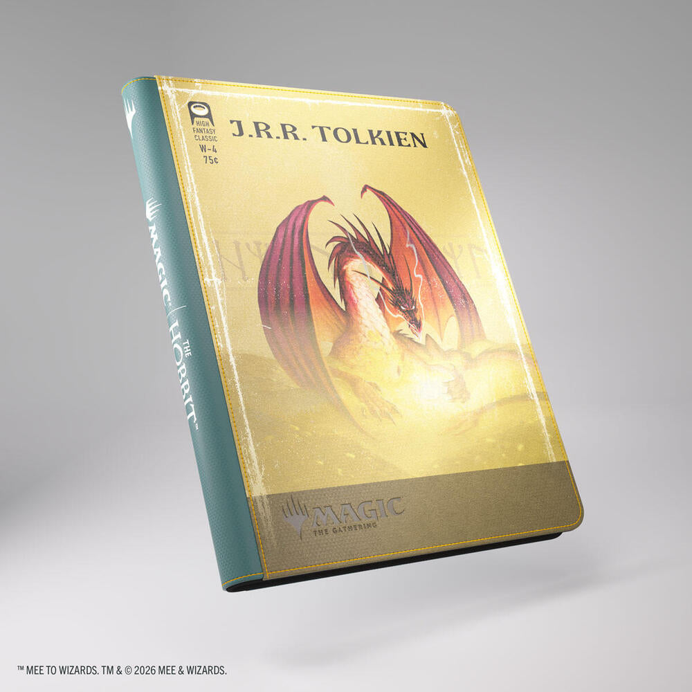 Magic: The Gathering The Hobbit Zip-Up Album 18-Pocket - Gleaming Splendor - GameGenic Storage Albums (GGSA)