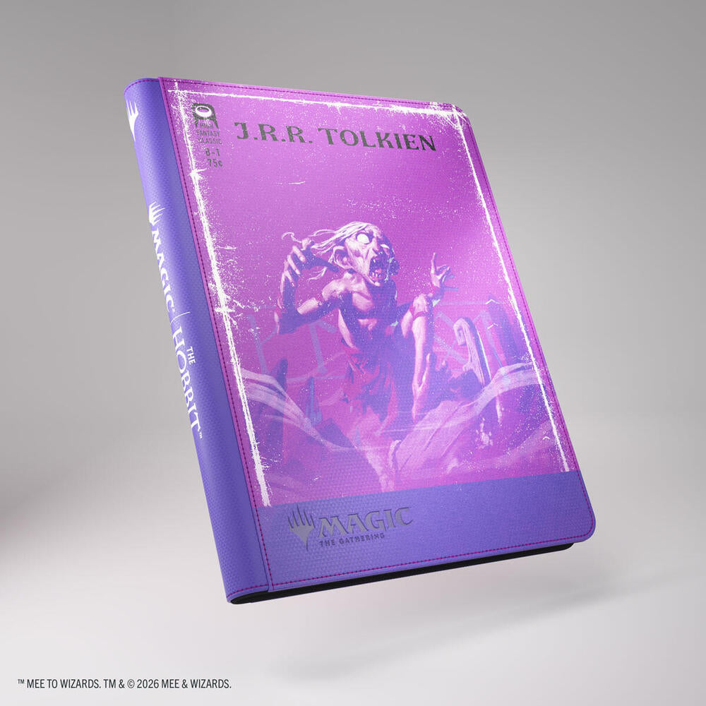 Magic: The Gathering The Hobbit Zip-Up Album 18-Pocket - Gollum, Riddle Master - GameGenic Storage Albums (GGSA)