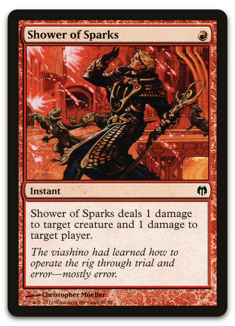 Shower of Sparks (Duel Decks: Heroes vs. Monsters)